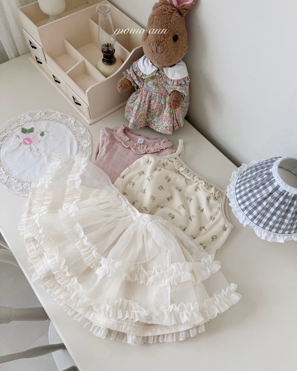 Creamy Skirt-momoann-17