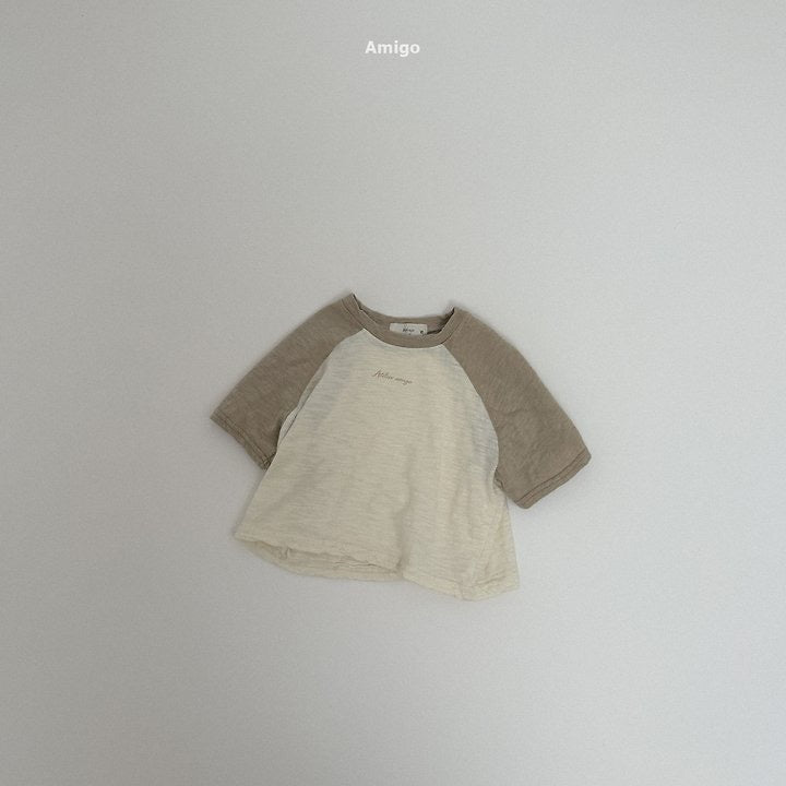 Slub Color-Block Raglan T-amigo-44
