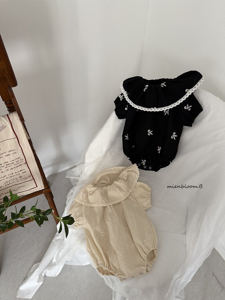 ribbon embroidery suit-mienbloom.B-1