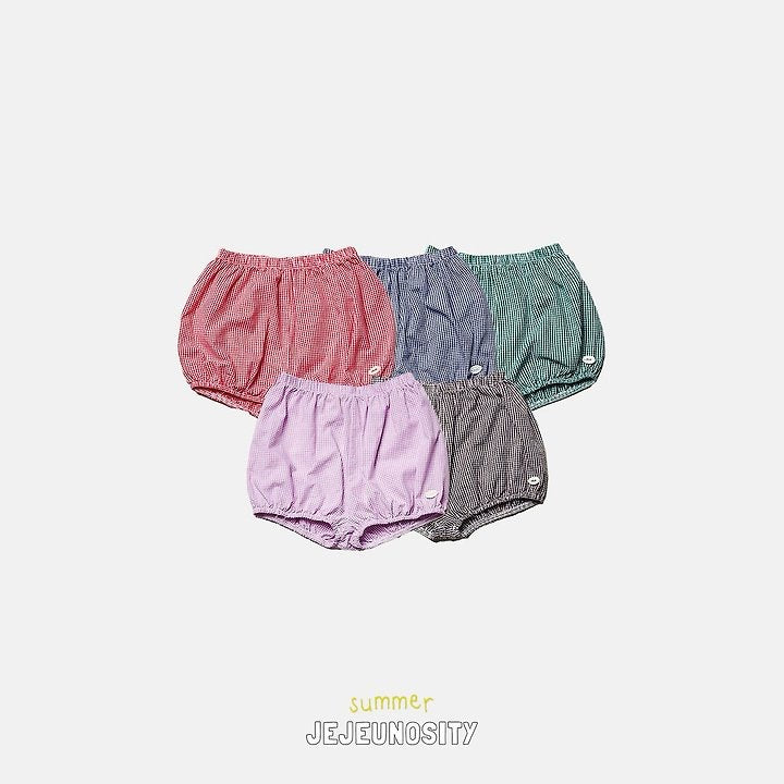 Fine check bloomer - jejeunosity - 32