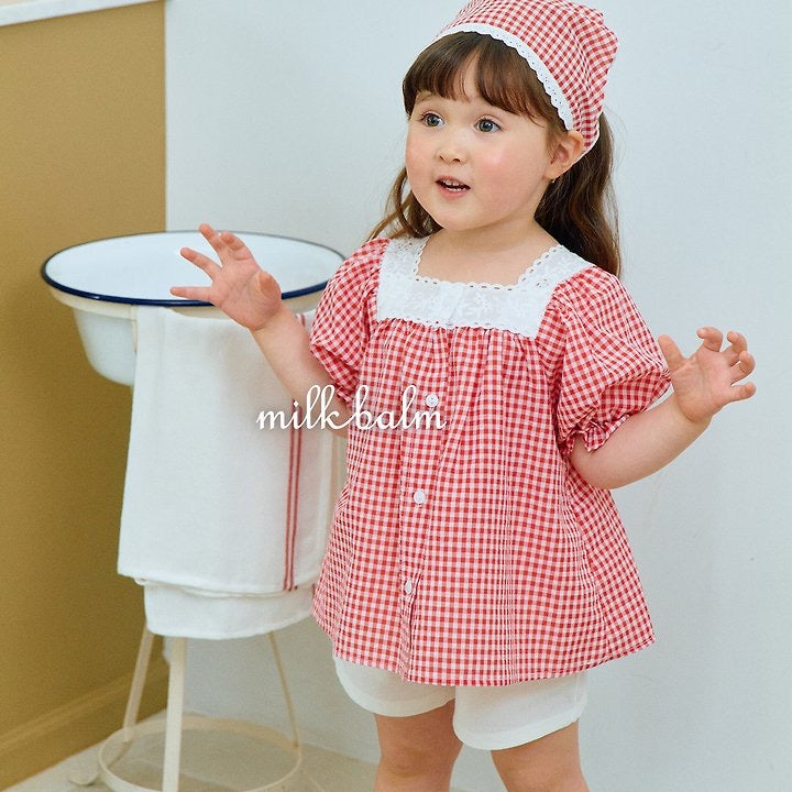 ivy check blouse-milkbalm-13