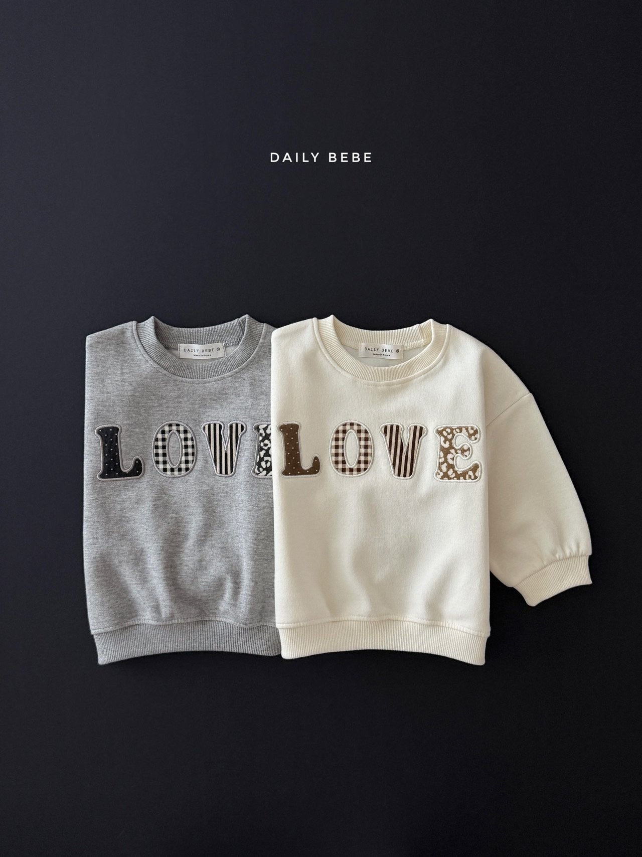 Love Patch Sweatshirt-dailybebe-35