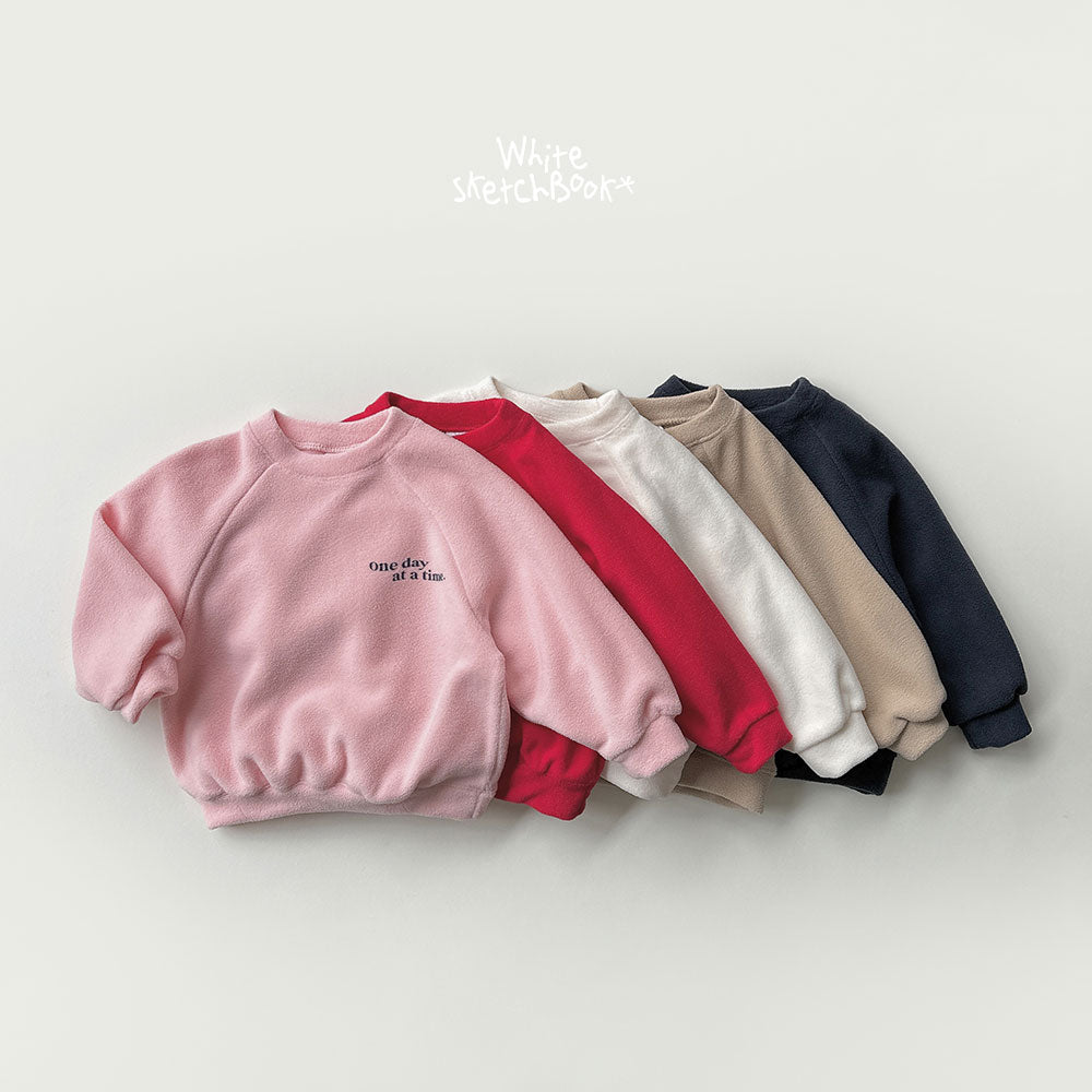One-Day Fleece Sweatshirt-white sketch book-16