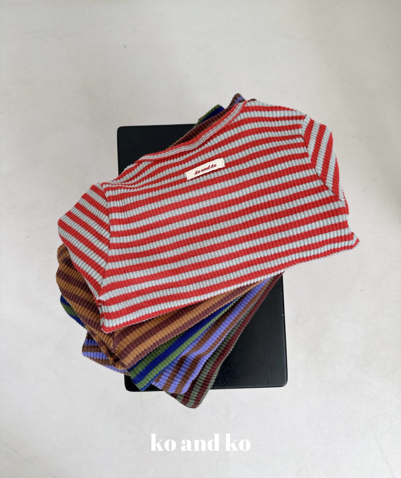 Jelly Stripe T-Shirt-ko and ko-9