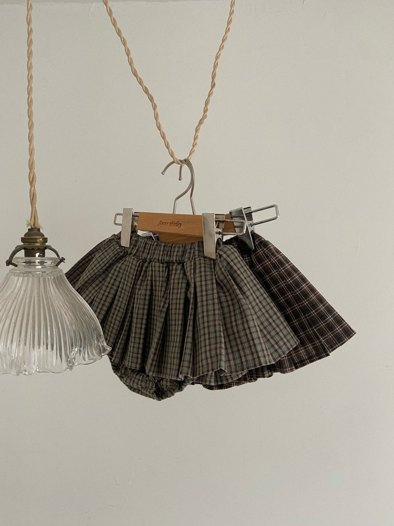 ｜即納｜Bori pleated skirt bloomer-anneshirley