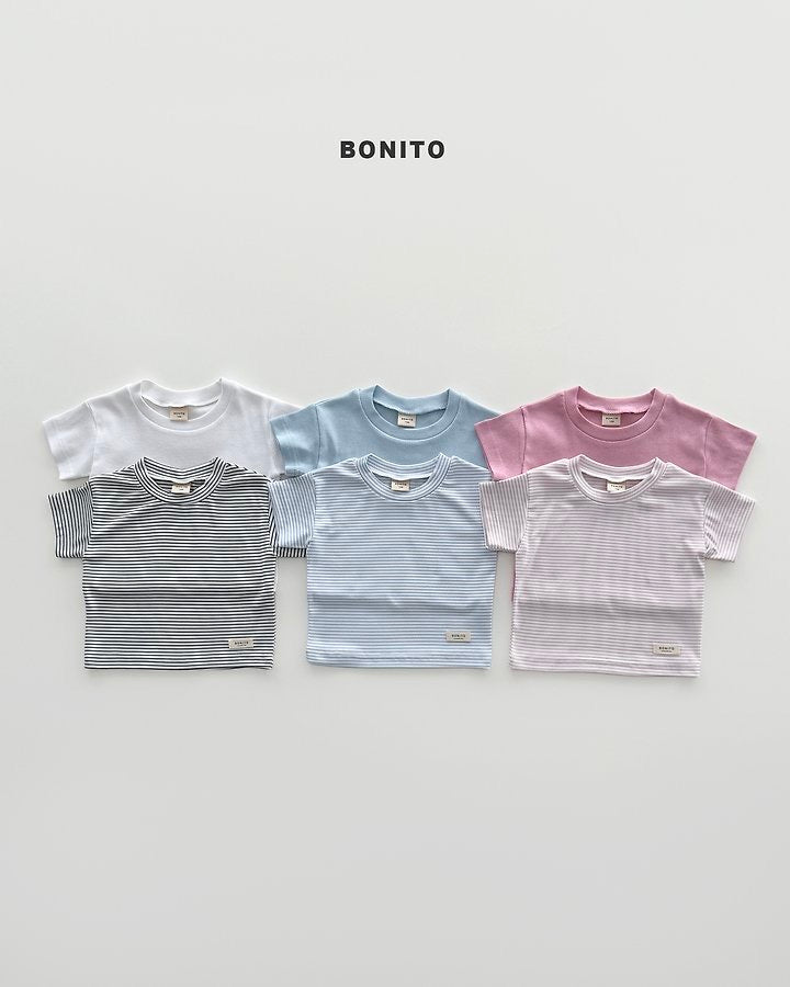 1+1 Rib Tee Set-BONITO-64