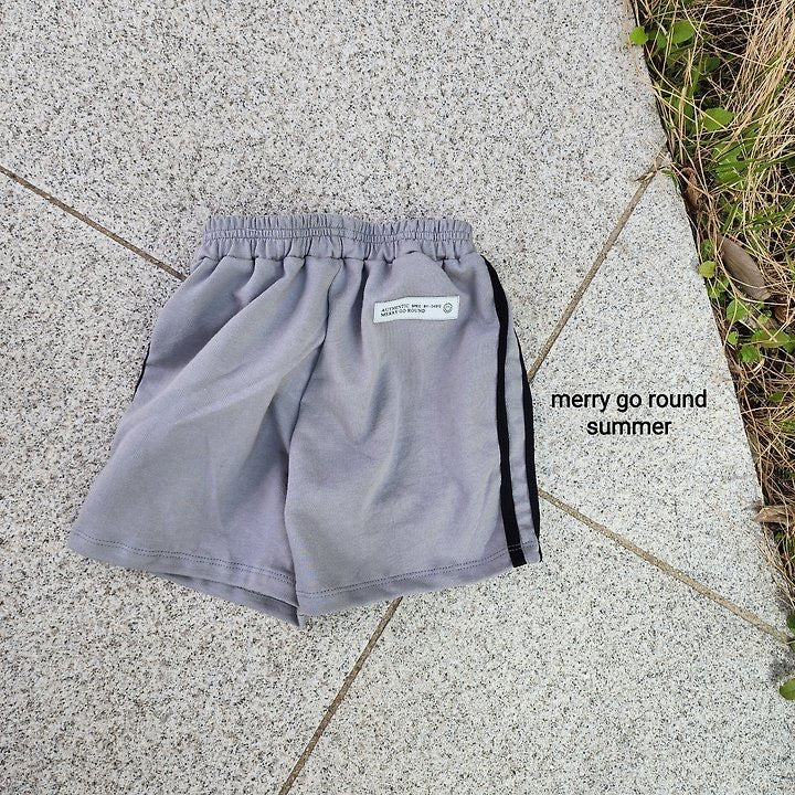 tape Bermuda pants / merry go round -3