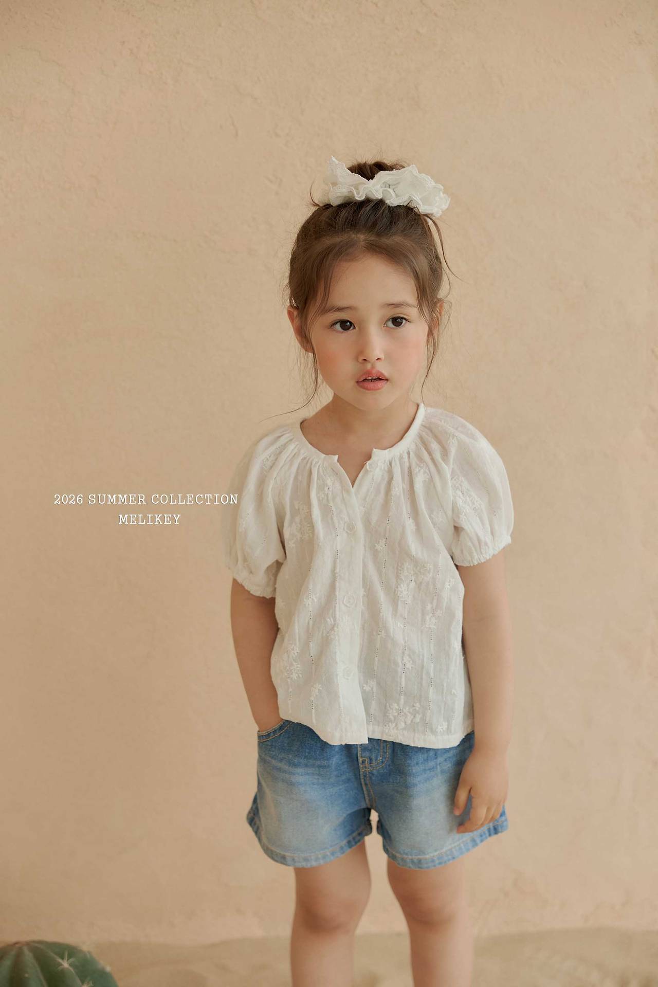 Mindeul Shirring Blouse-Melikey-2-13
