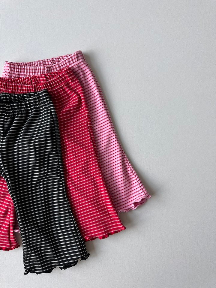 Stripe Bootcut Pants-lepetitmot-1