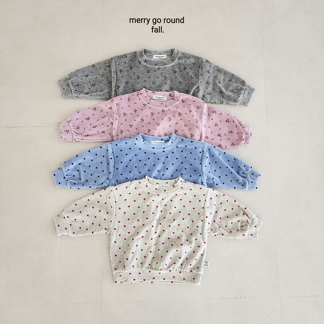 So Cute Sweatshirt-merry go round-13