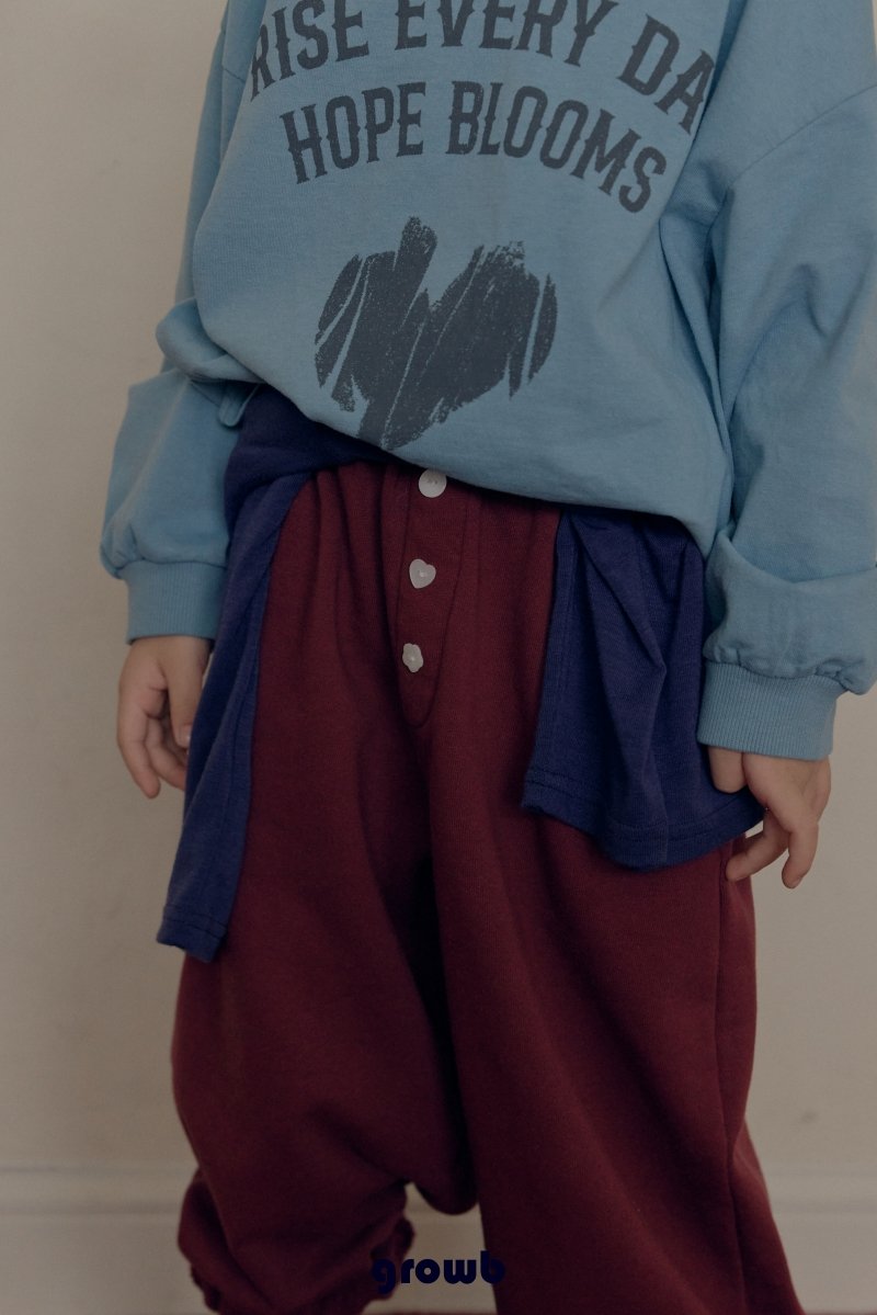 Button Jogger Pants-growB-13