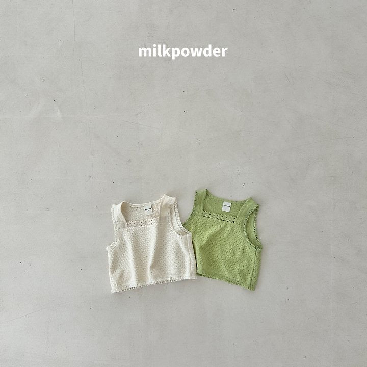 Light Green Vest-milkpowder-3