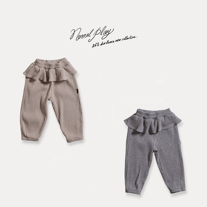 Mari Shirred Jogger Pants-normalplay-57