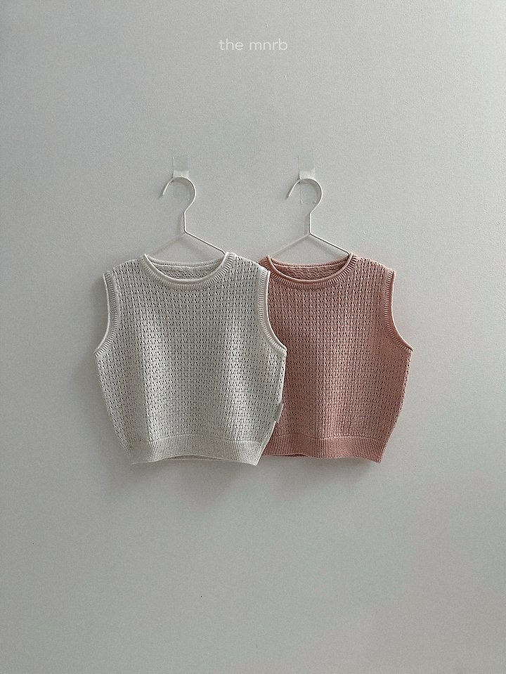 eyelet knit vest-minirobe-042