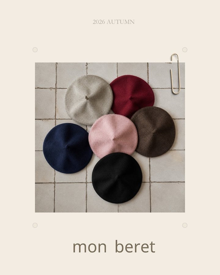 Wool Beret-monatelier-1