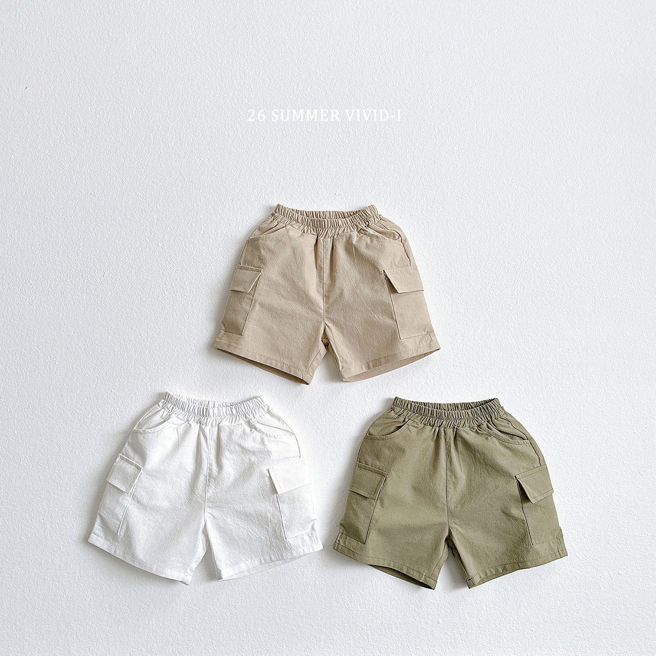 cotton cargo shorts-vivid-i-18