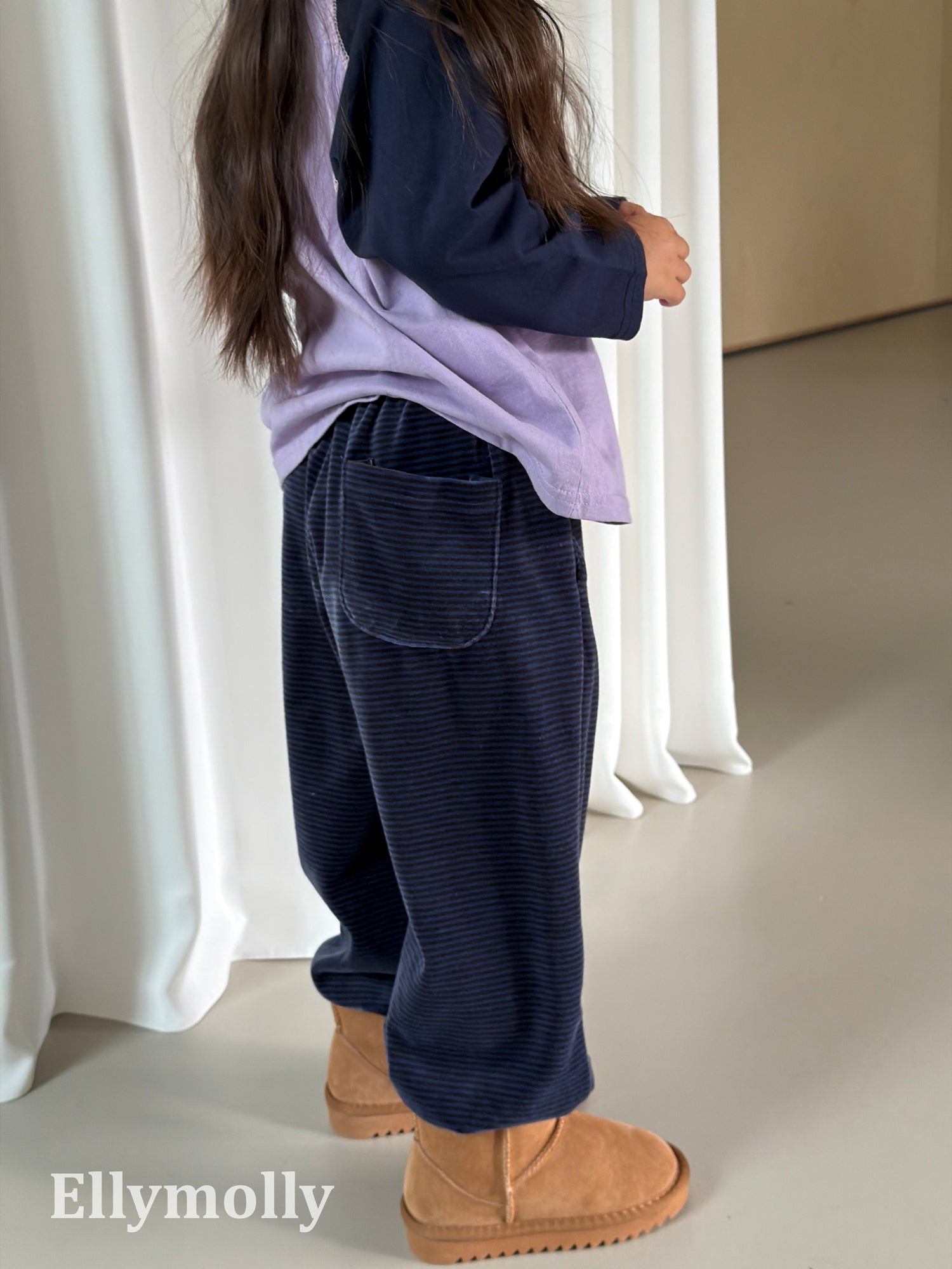 Striped Jogger Pants-ellymolly-23