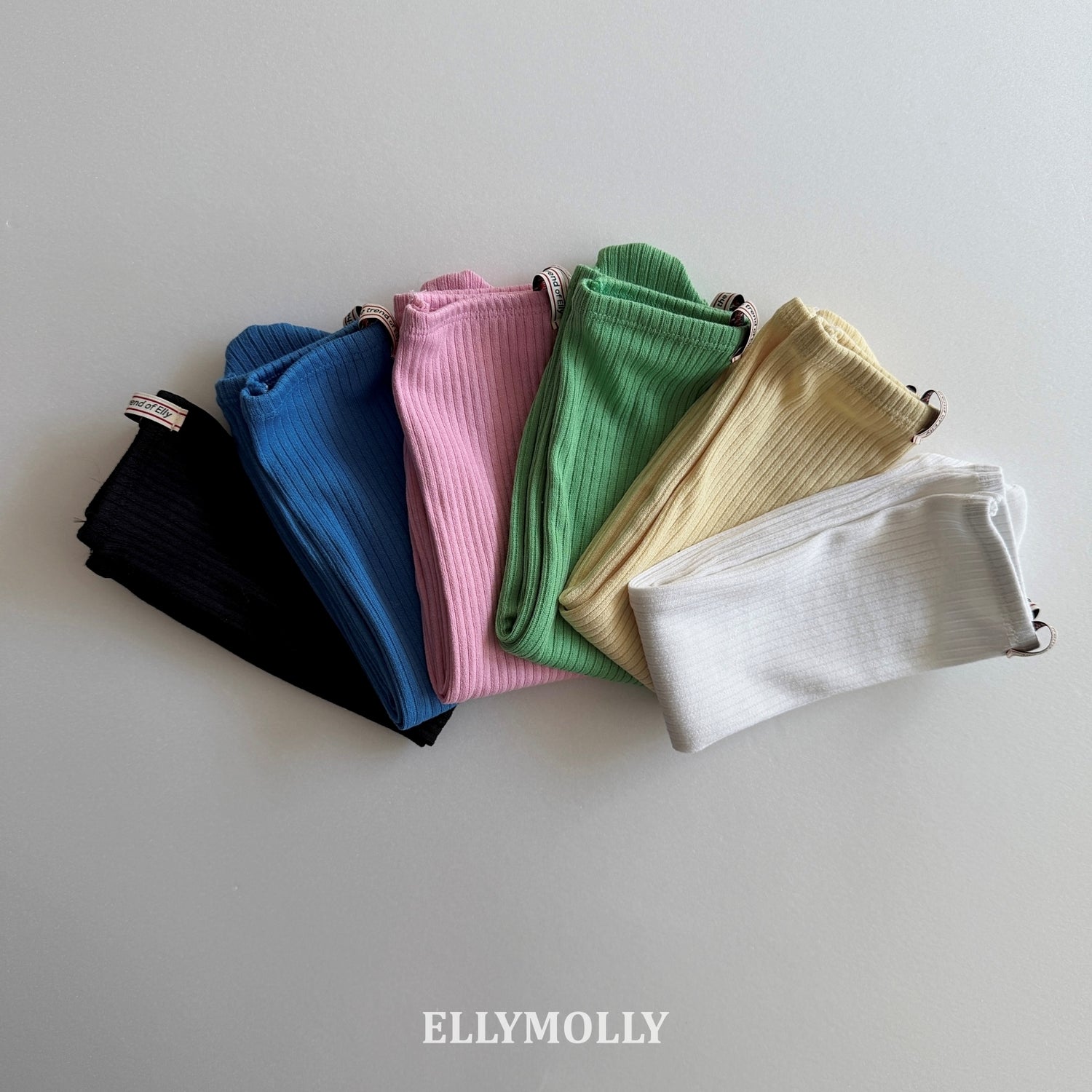 Color Ribbed Socks-ellymolly-69