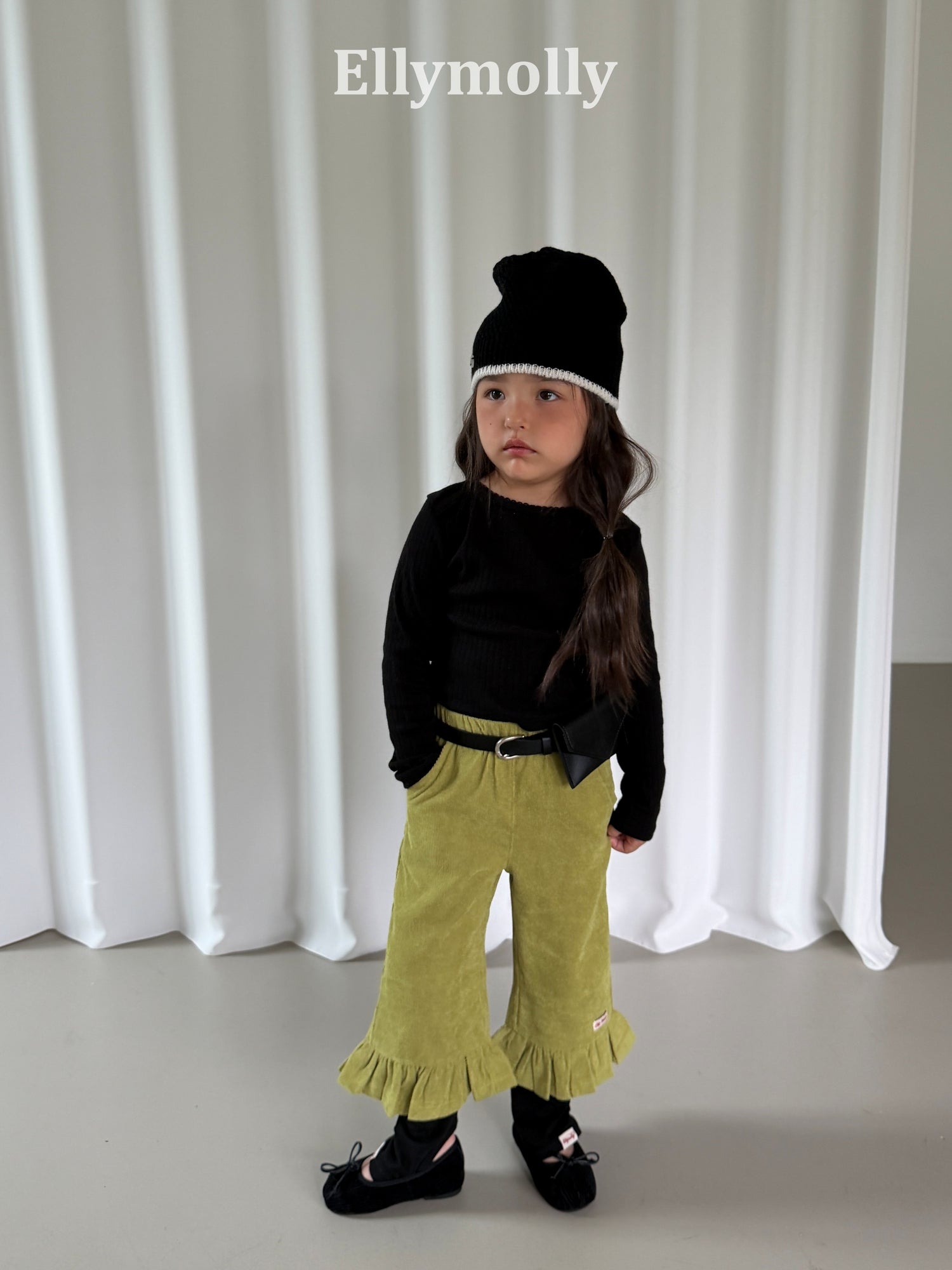 Frill Logo Pants-ellymolly-51