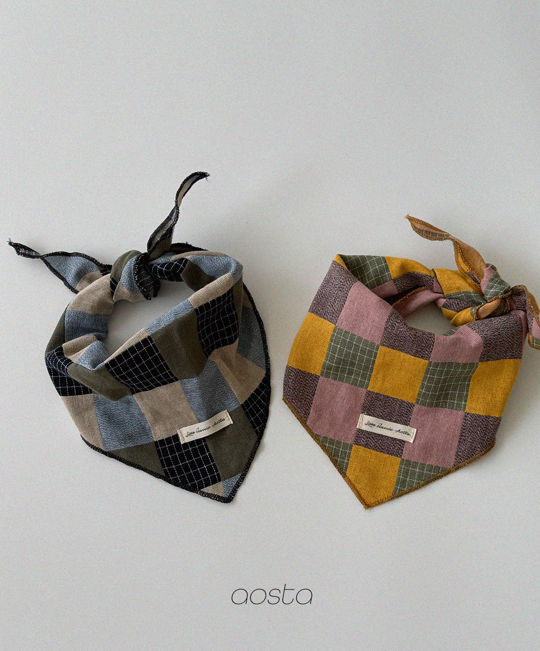 Patchwork Scarf-Aosta-66