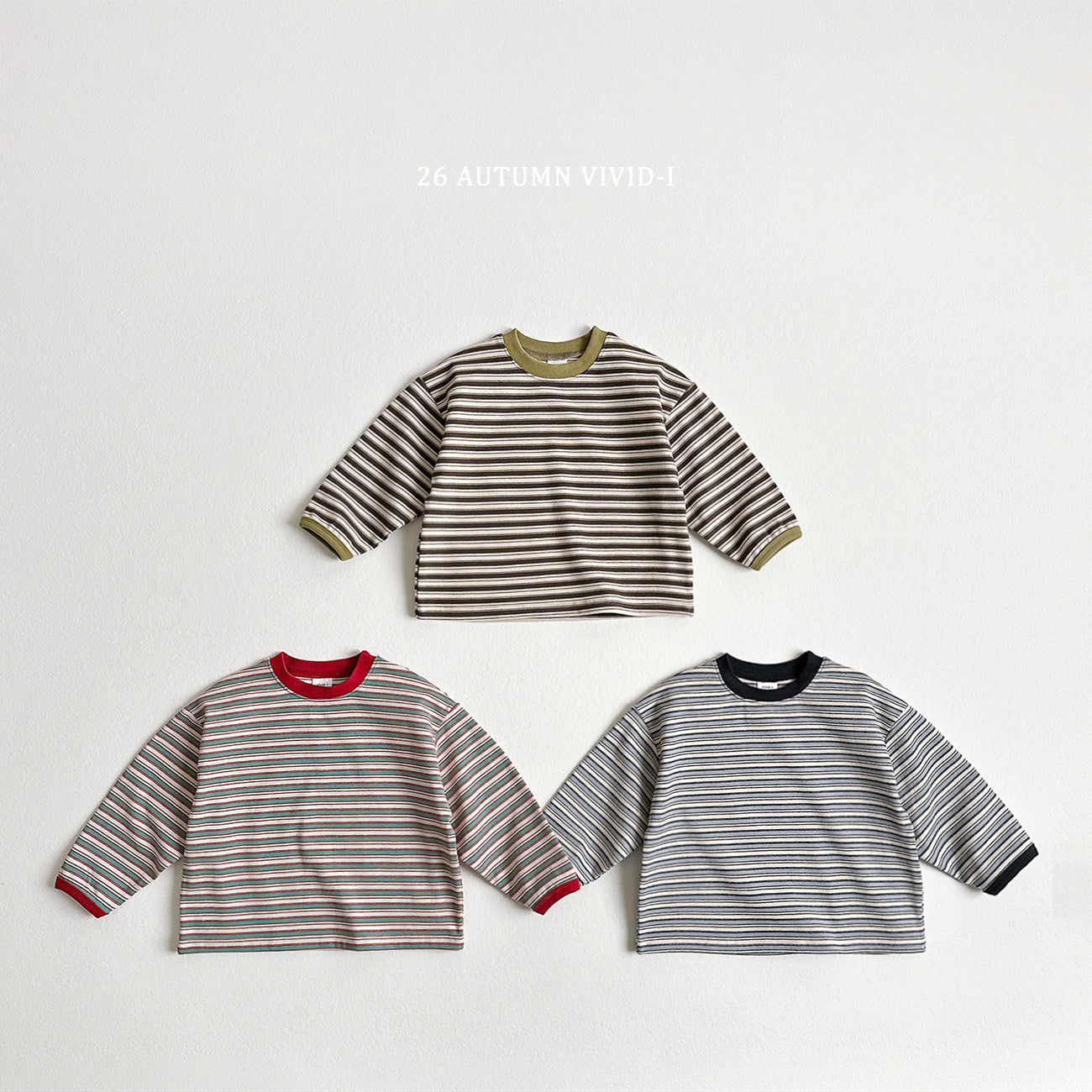 Color-Block Multi-Stripe T-Shirt-vivid-i-45