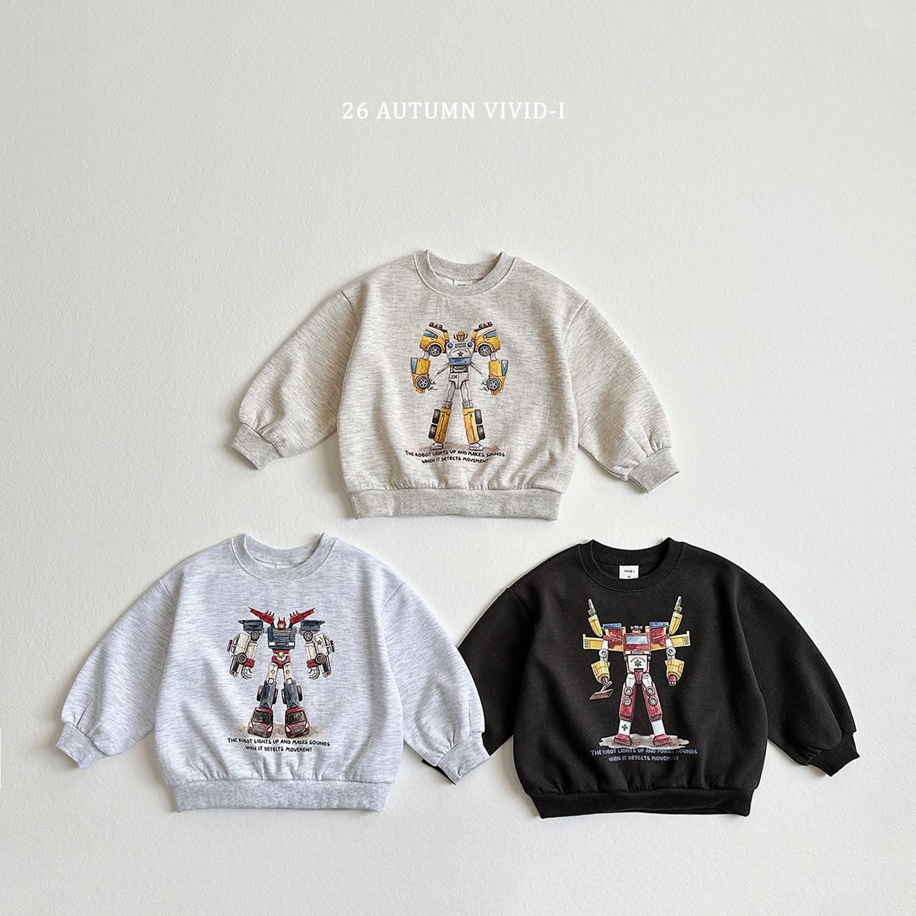Vintage Robot Sweatshirt-vivid-i-62