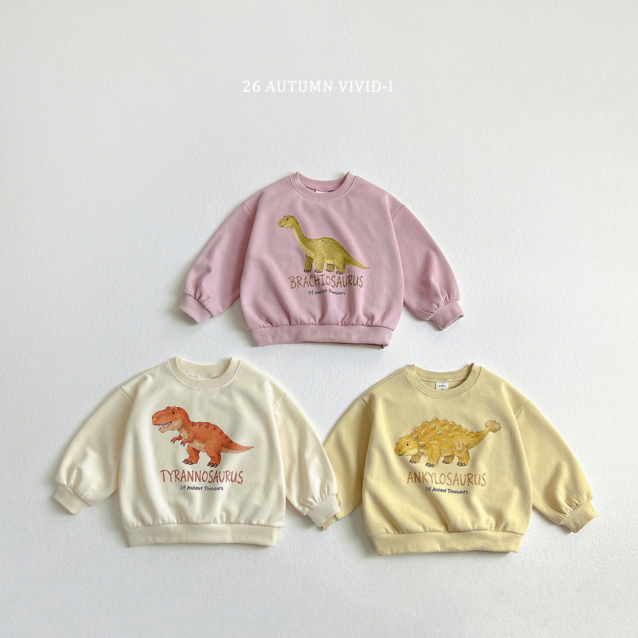 Painting Dino Sweatshirt-vivid-i-52