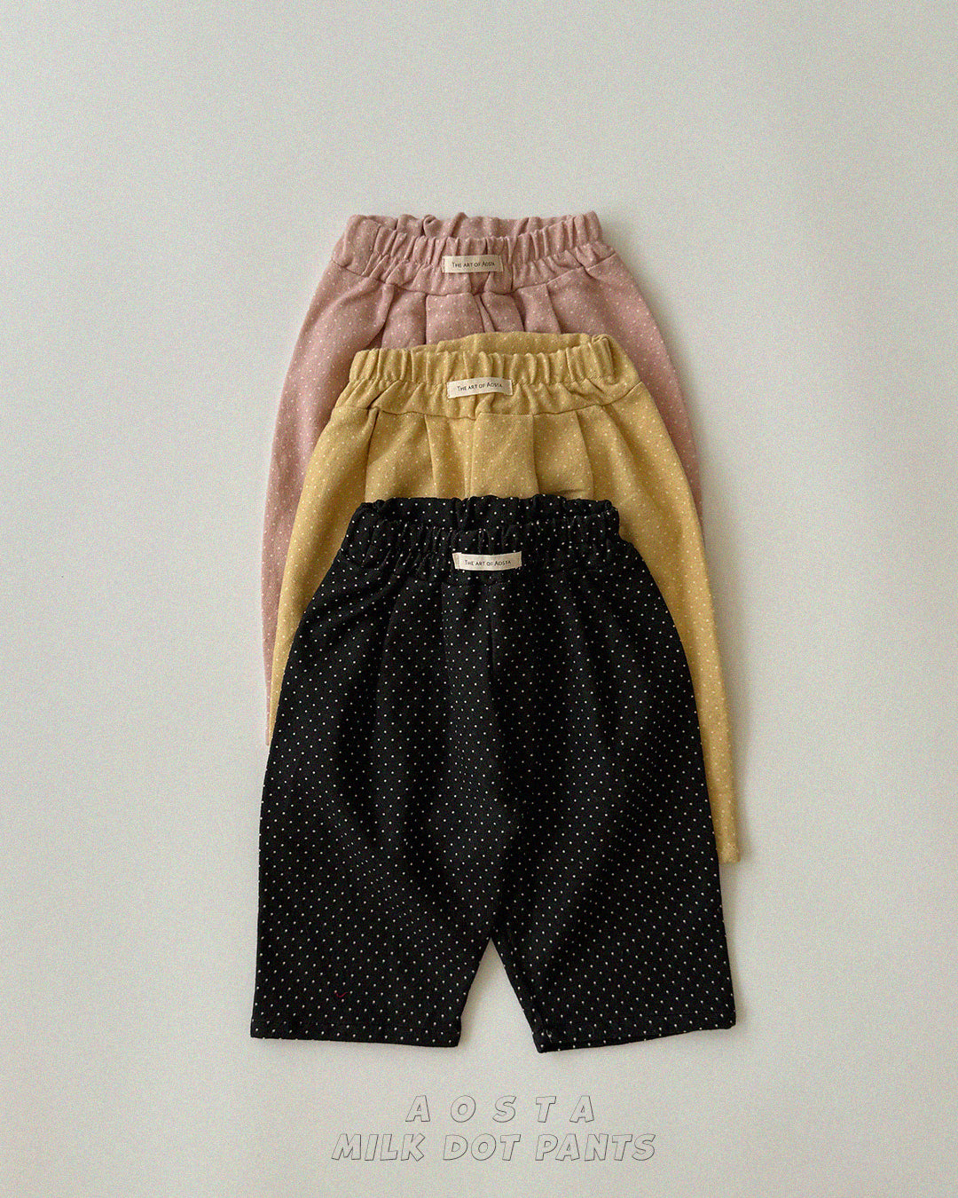 Milk Dot Pants-Aosta-31