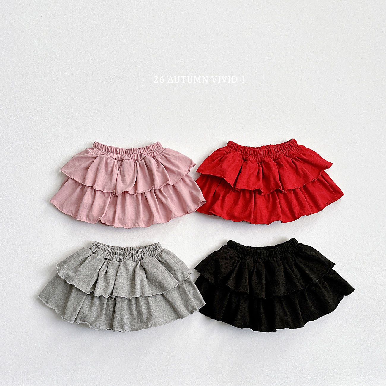Tiered Bloomers Skirt-vivid-i-36