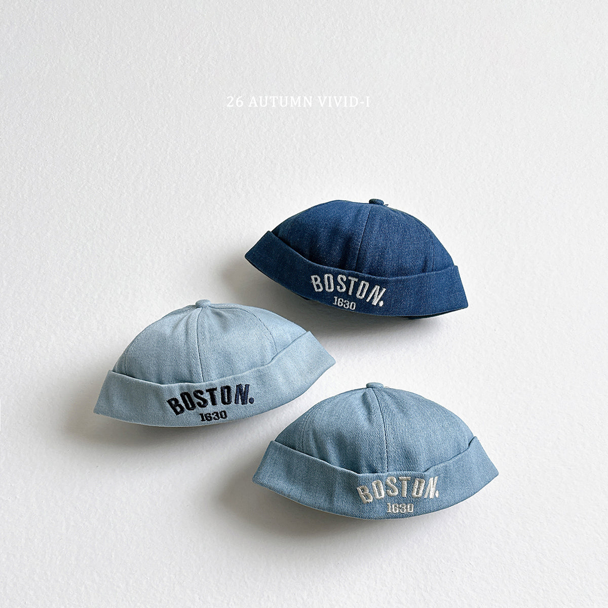 Denim Docker Cap-vivid-i-100