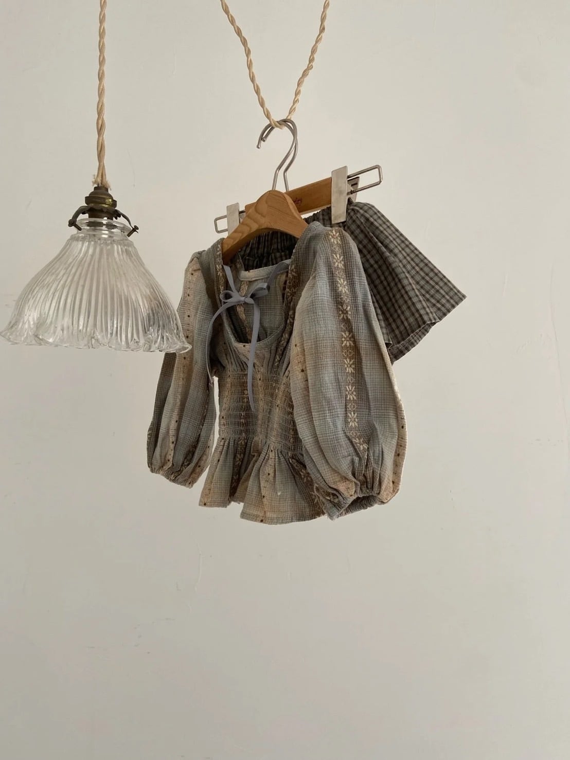 ｜即納｜Haze smock blouse / anneshirley