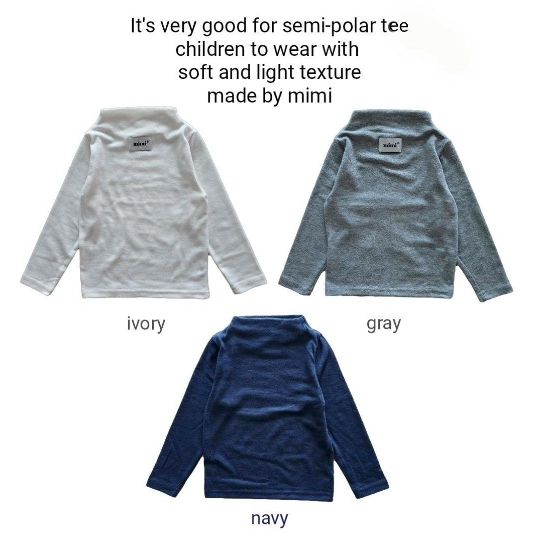 Ssom Half-Turtleneck T-Shirt-bymimi-5
