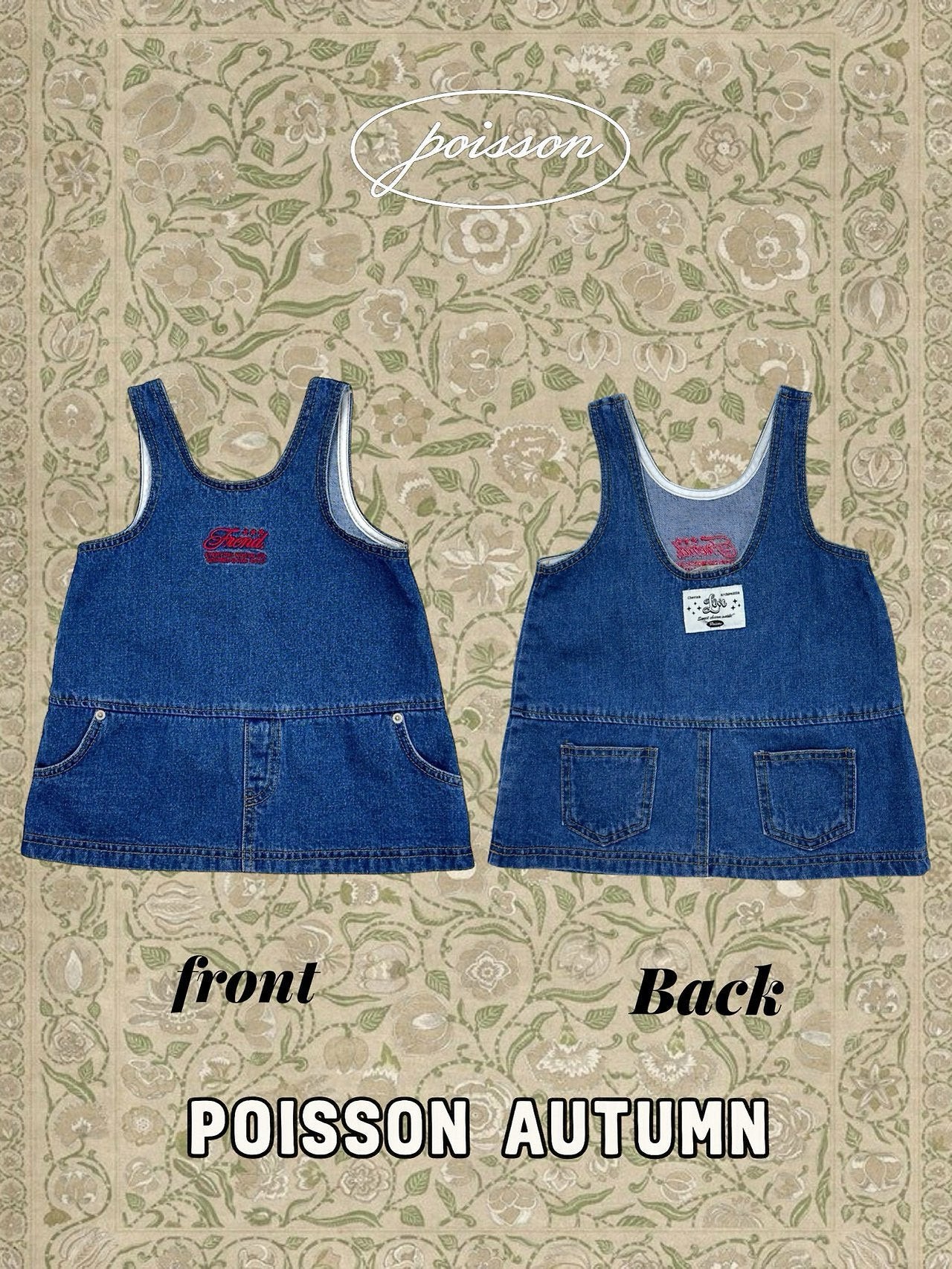 Denim Dress-POISSON-23