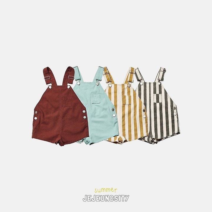 Cotton Berry Short Overalls - jejeunosity - 41
