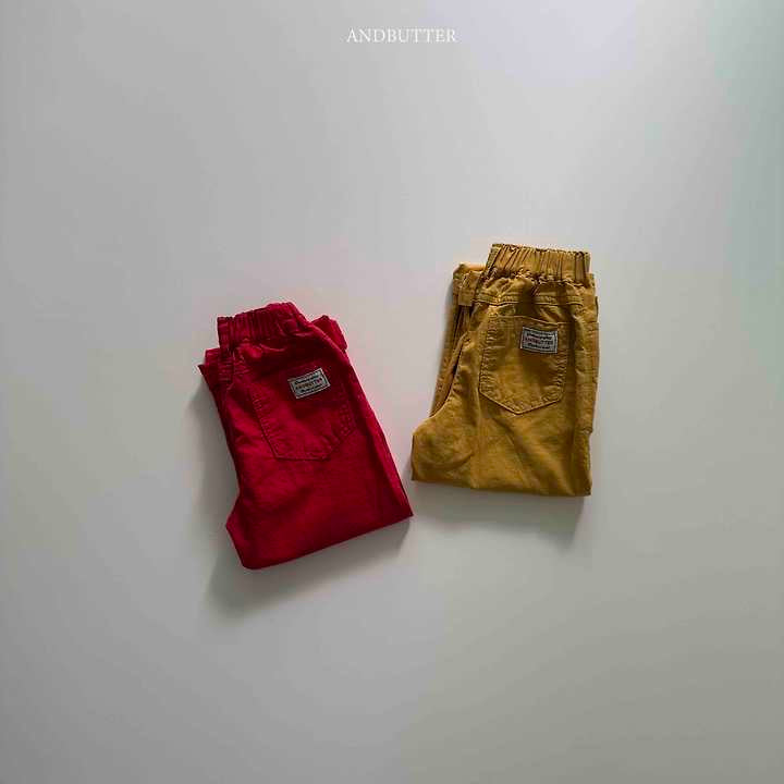 Linen Daily Pants-and butter-15