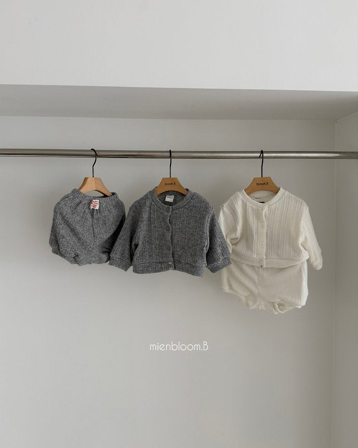 O Knit Cardigan-mienbloom.B-45