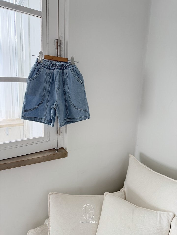 Double Seam Bermuda Pants / lovin -15