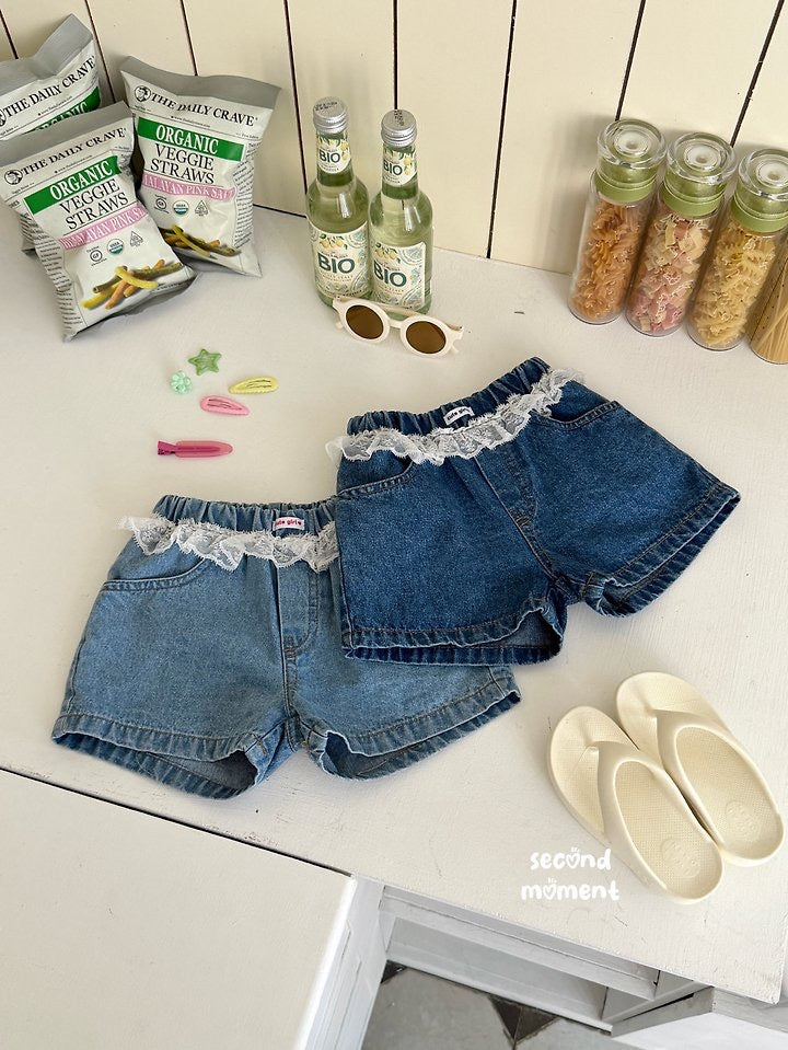 gelato denim shorts-second moment-30
