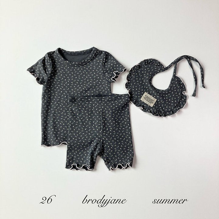 Carrot Flower Short Sleeve Setup and Bodysuit-brodyjane-18