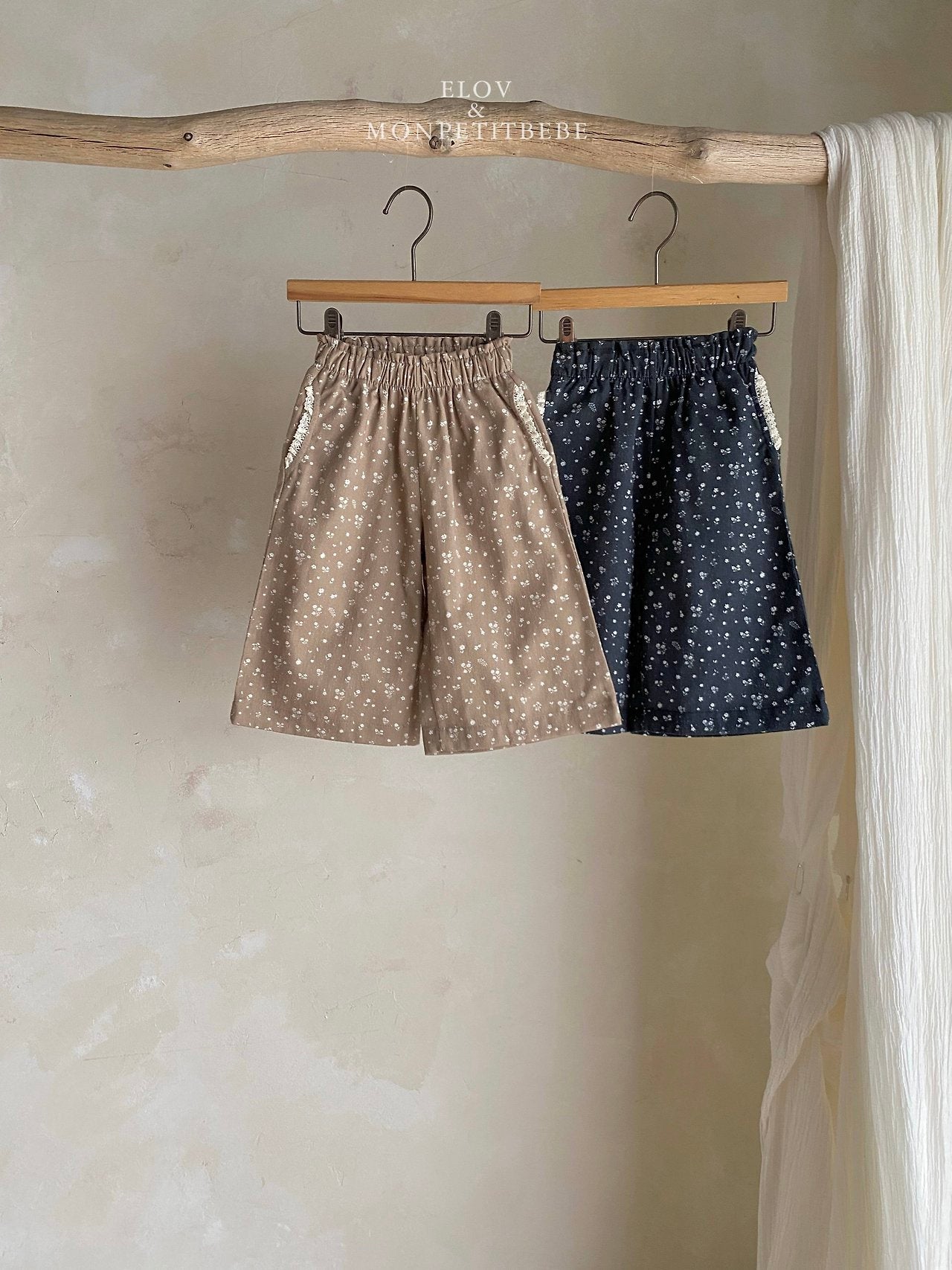 Ruby Floral Pants (Pigment Fabric) - EVOL&MONPETITBEBE - 8