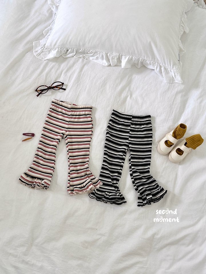 Waffle Peanut Frill Pants-Second Moment-5