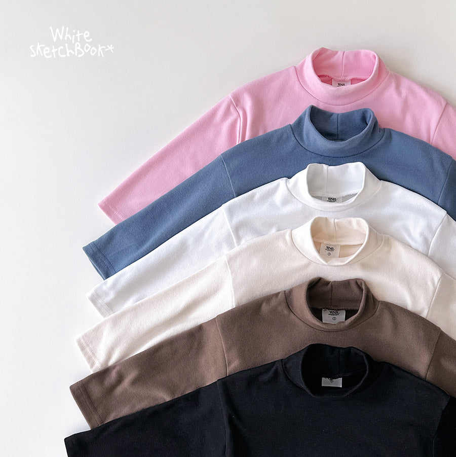 New Half-Neck Peach Turtleneck-wsb-12