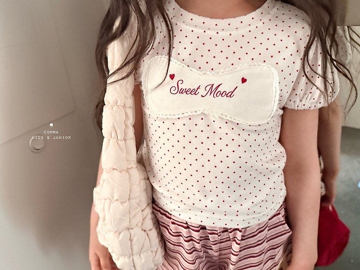 mini dot ribbon t-shirt-comma-31