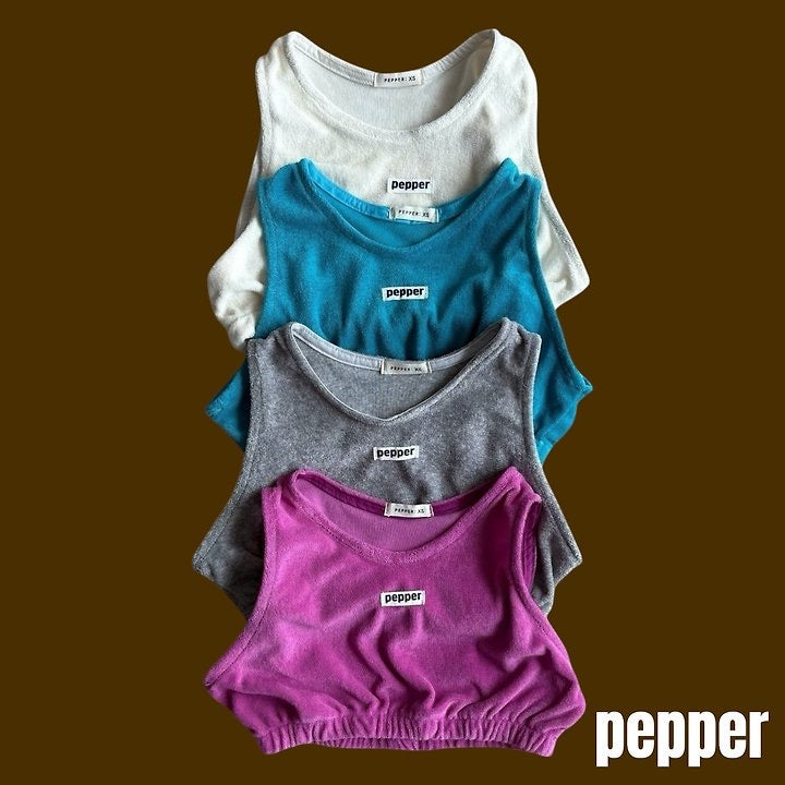 Pepper Terry Vest-pepper-37