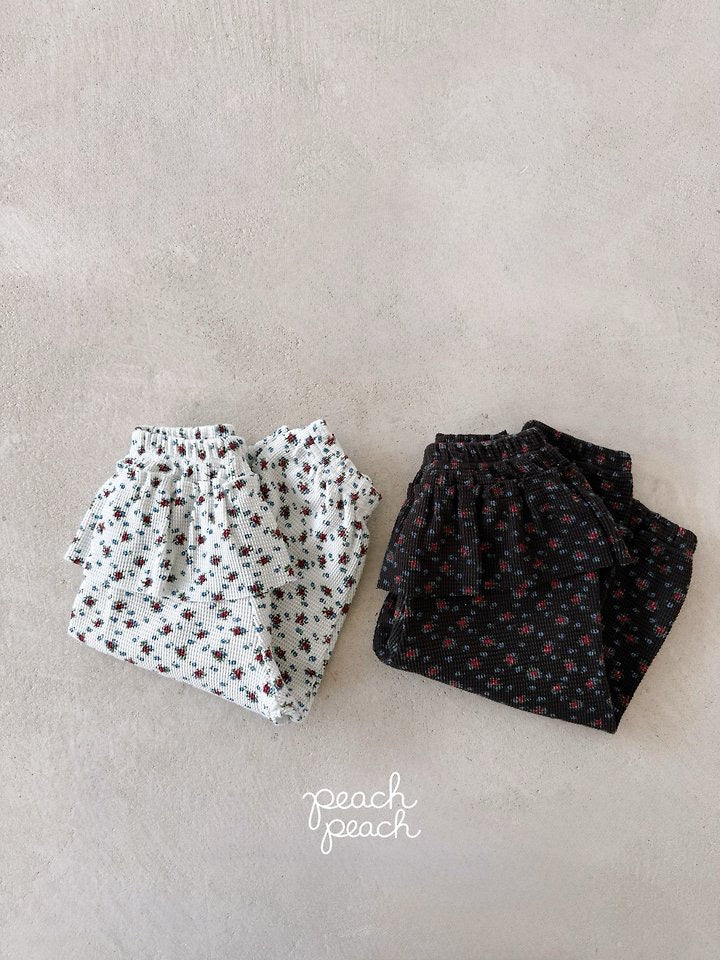 Rosie Waffle Pants-peach peach-19
