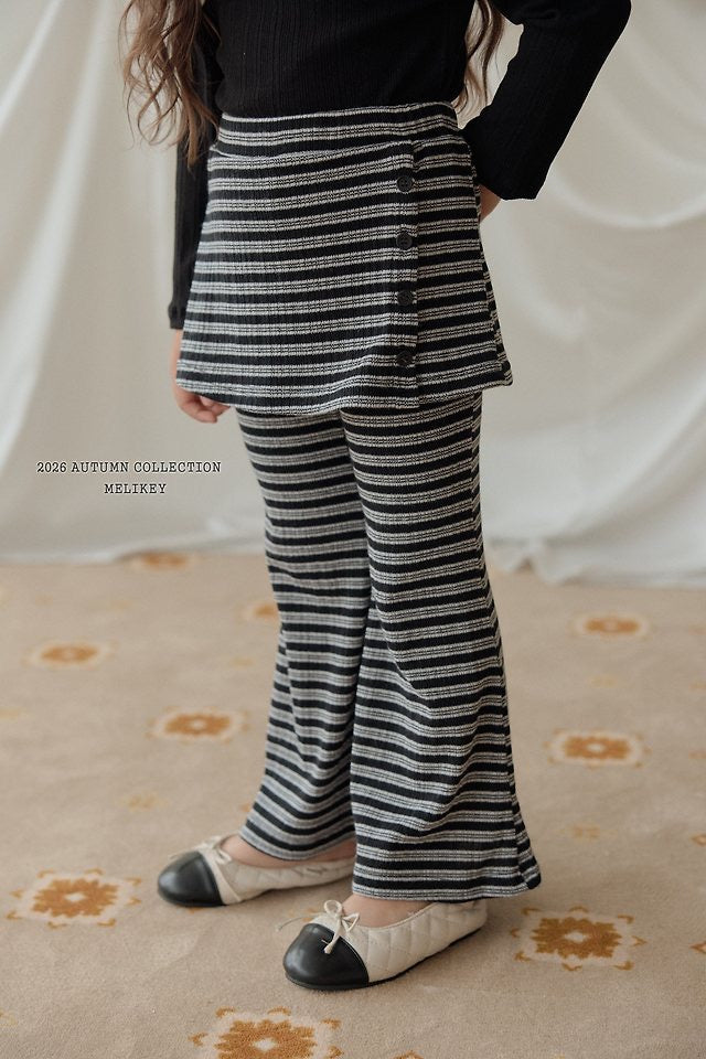 Button Wrap Bootcut-Melikey-39