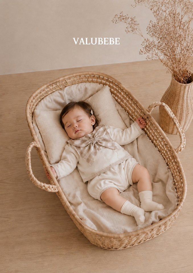 Check Scarf Bib - valubebe - 090
