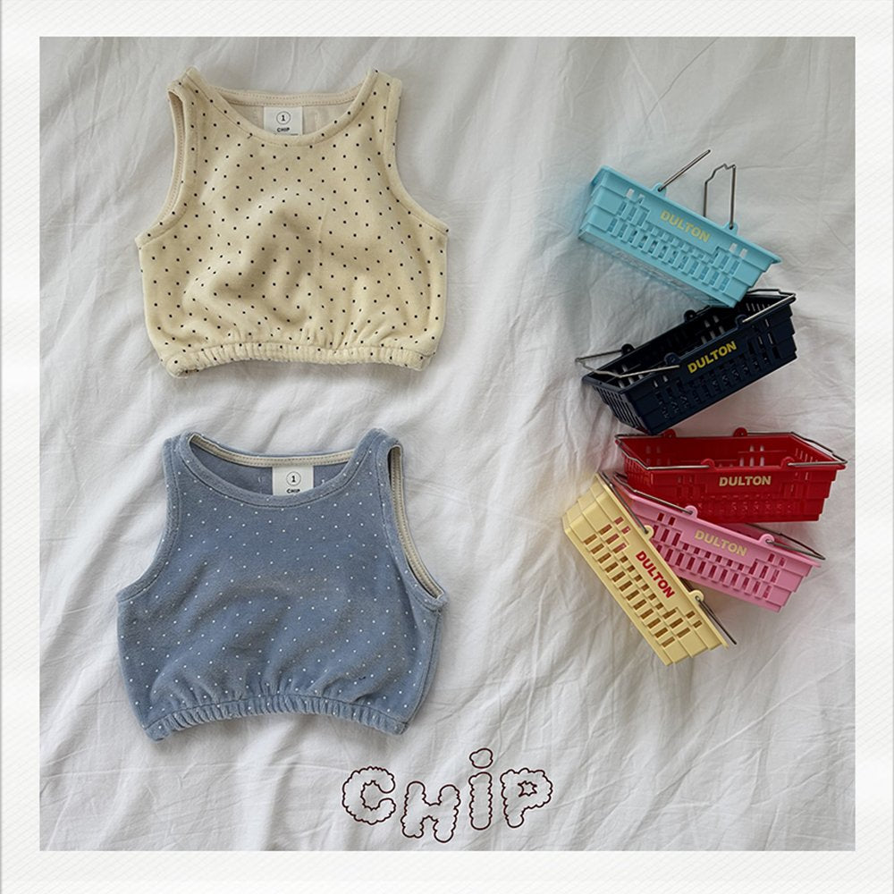 Cloud Banding Sleeveless Top-chip-34