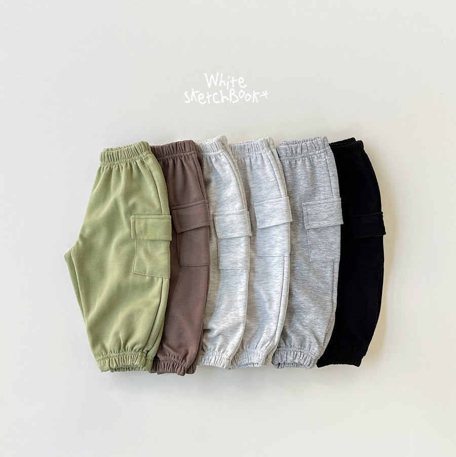 Cotton Cargo Jogger Pants-WSB-30