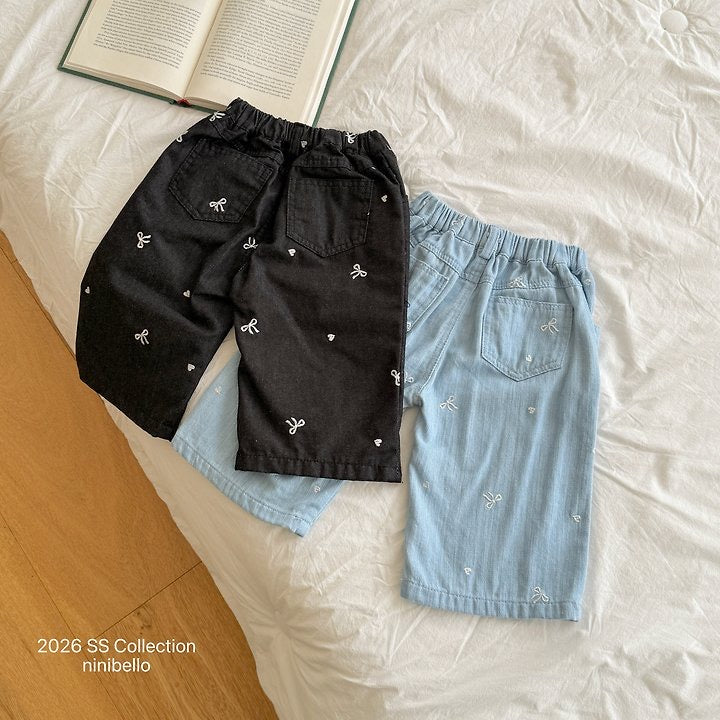 ribbon sugar denim pants-ninibello-8